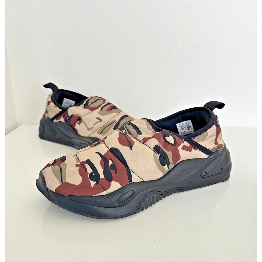 Puma x Kid Super RS-2K Slip On Moc Sneaker Khaki Black Camo Brown Men's Size 9.5